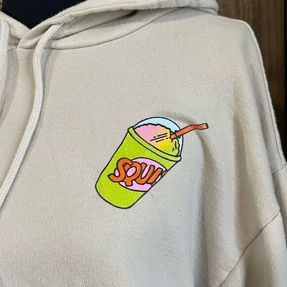 Bart Simpson tan graphic hoodie. - Picture 3 of 5
